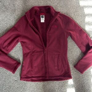 The North Face Morninglory 2 Fleece Jacket Maroon Red XS